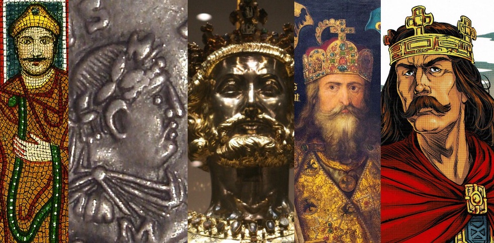 Charlemagne : barbe ou moustache ?