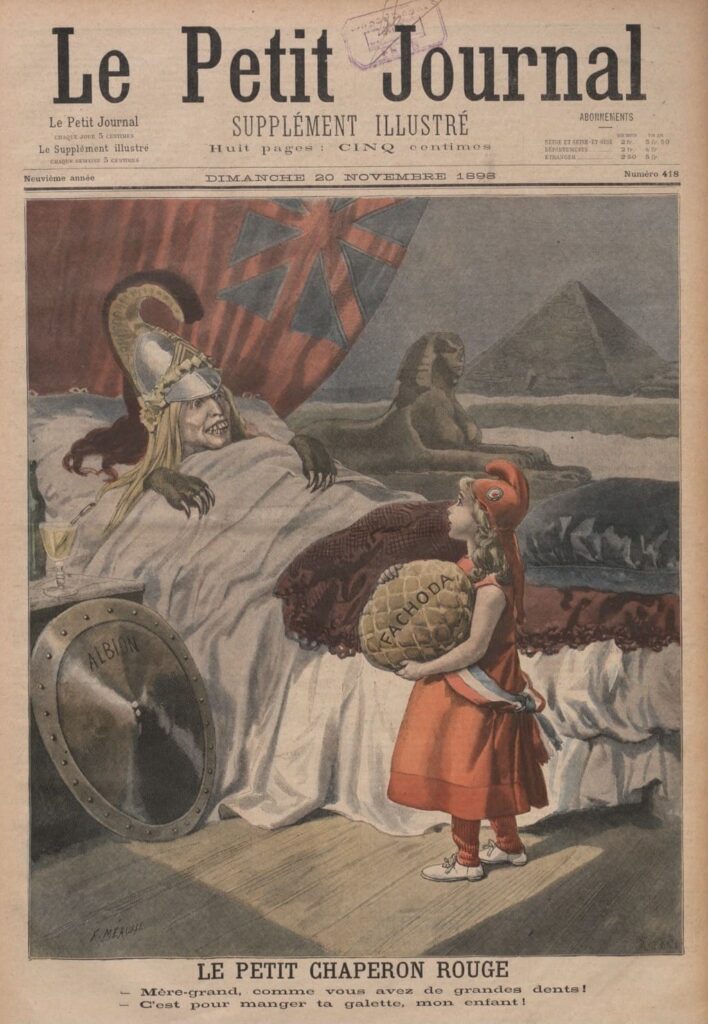 Le choc des impérialismes à Fachoda - Analyse d'image - Une du Petit Journal du 20 novembre 1898