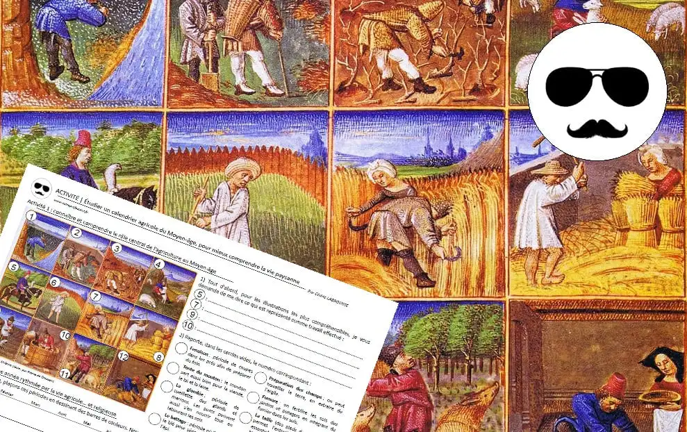 ACTIVIT Un Calendrier Agricole Au Moyen ge 5 me