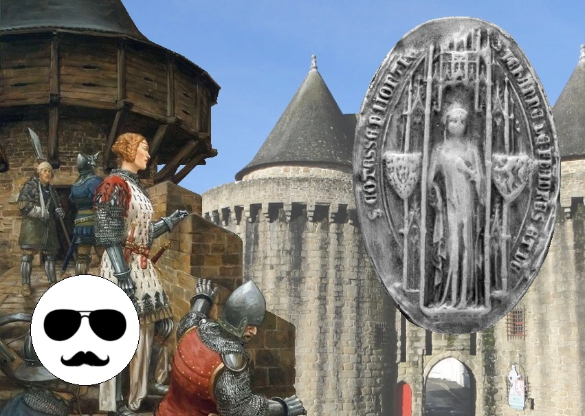 Jeanne de Flandre, chef dans la guerre de succession de Bretagne