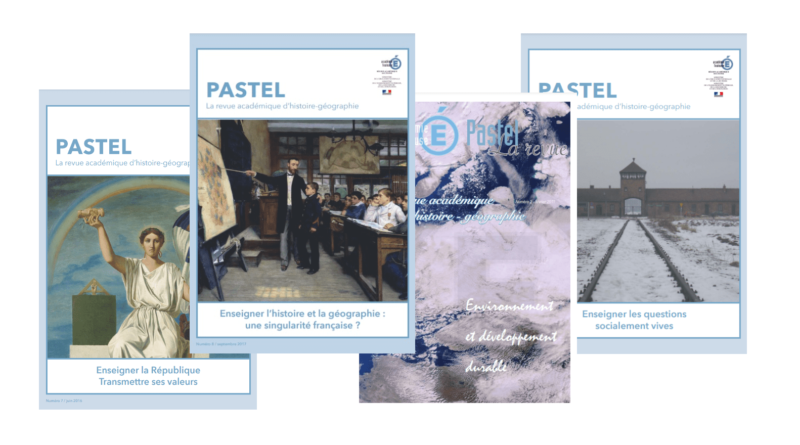 La revue Pastel, dans l'Académie de Toulouse, sur l'Histoire, Géographie et EMC.