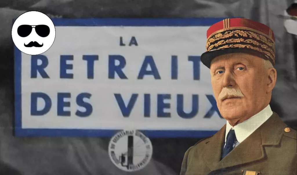 Le système des retraites par répartition a été établi en France sous le maréchal Pétain en 1941.