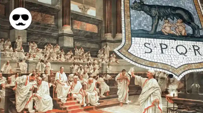 Le fonctionnement de la République romaine en 6ème.