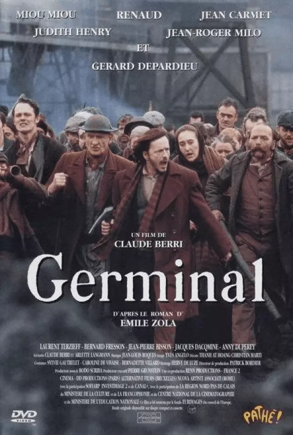 Affiche du film Germinal, réalisé par Claude Berri.