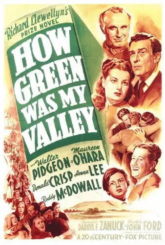 Des films sur la Révolution industrielle : How green was my valley, réalisé par Richard Llewellyn.
