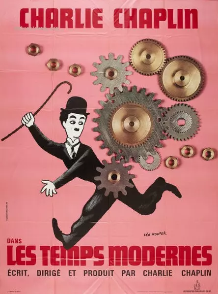 Des films sur la Révolution industrielle : Les Temps modernes, réalisé par Charlie Chaplin.