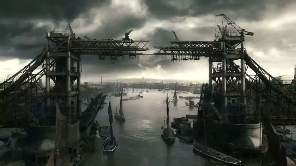 La révolution industrielle en films ; Le Tower Bridge et le Londres industriel dans le film Sherlock Holmes.
