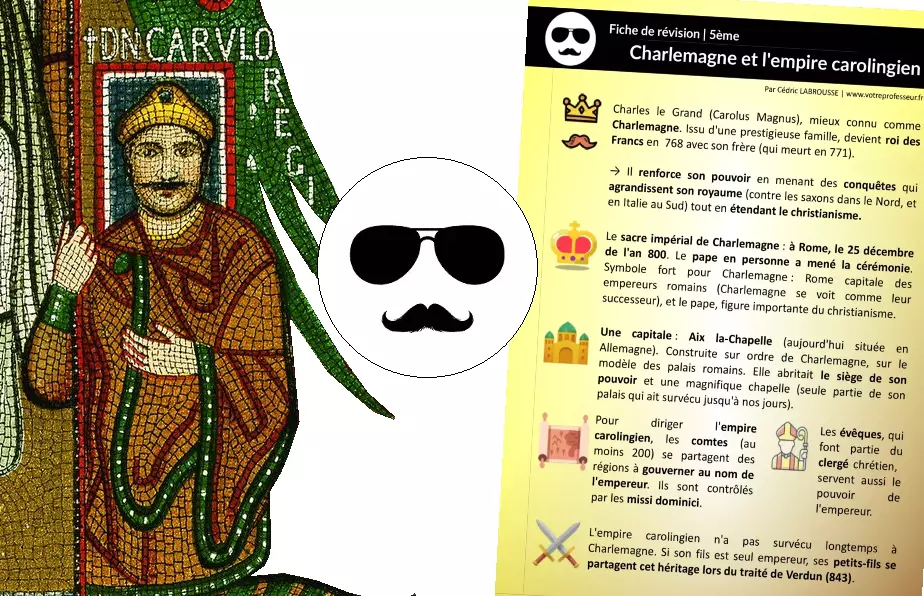 Révision sur Charlemagne et l'empire carolingien