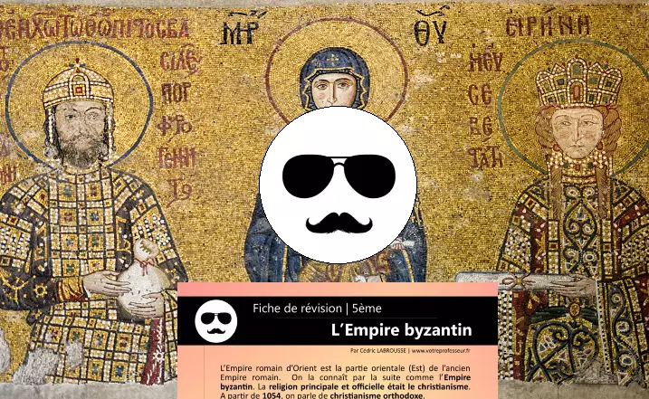 Révision sur l'Empire byzantin en 5ème.